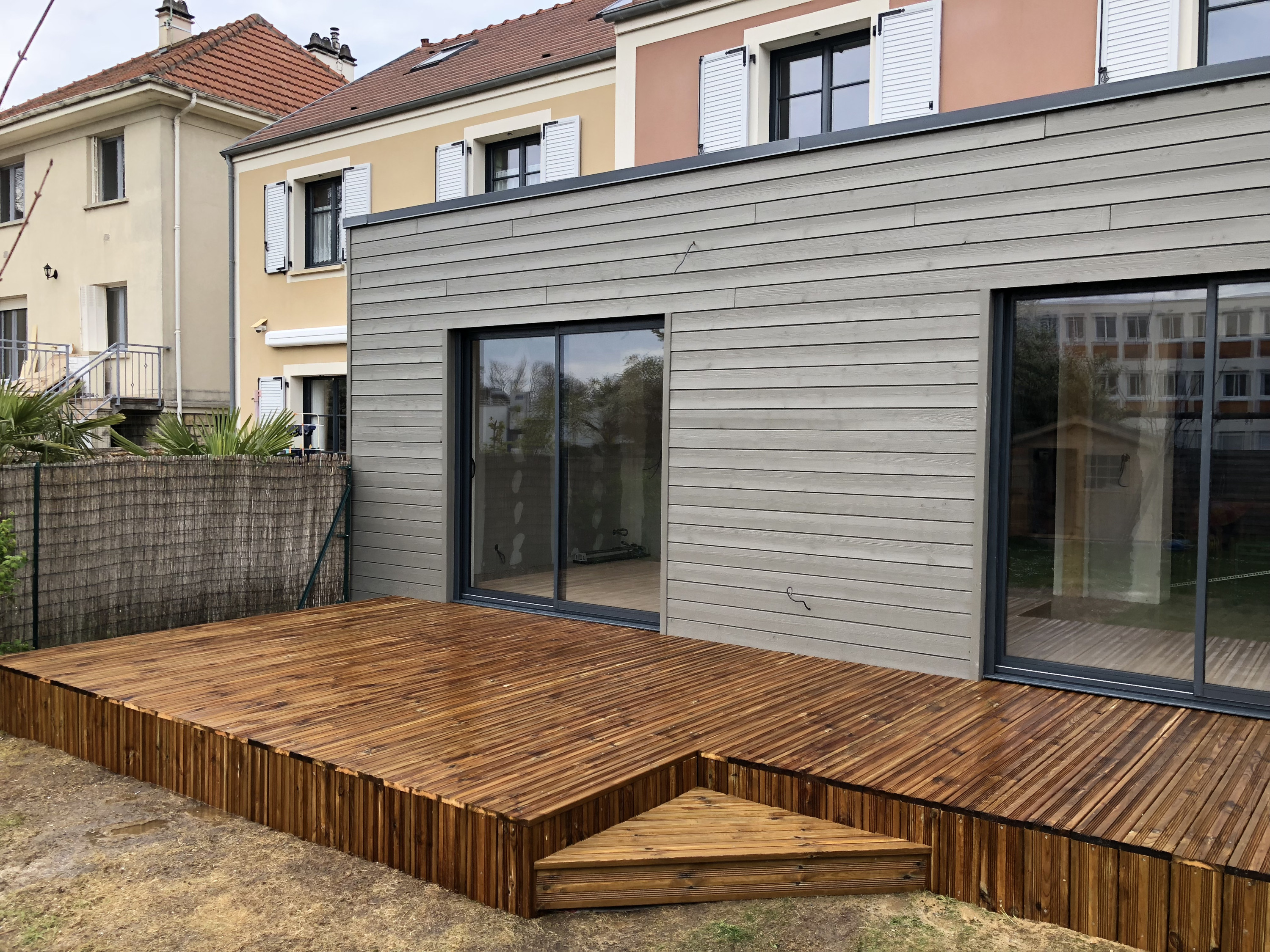 Construction de terrasses en bois