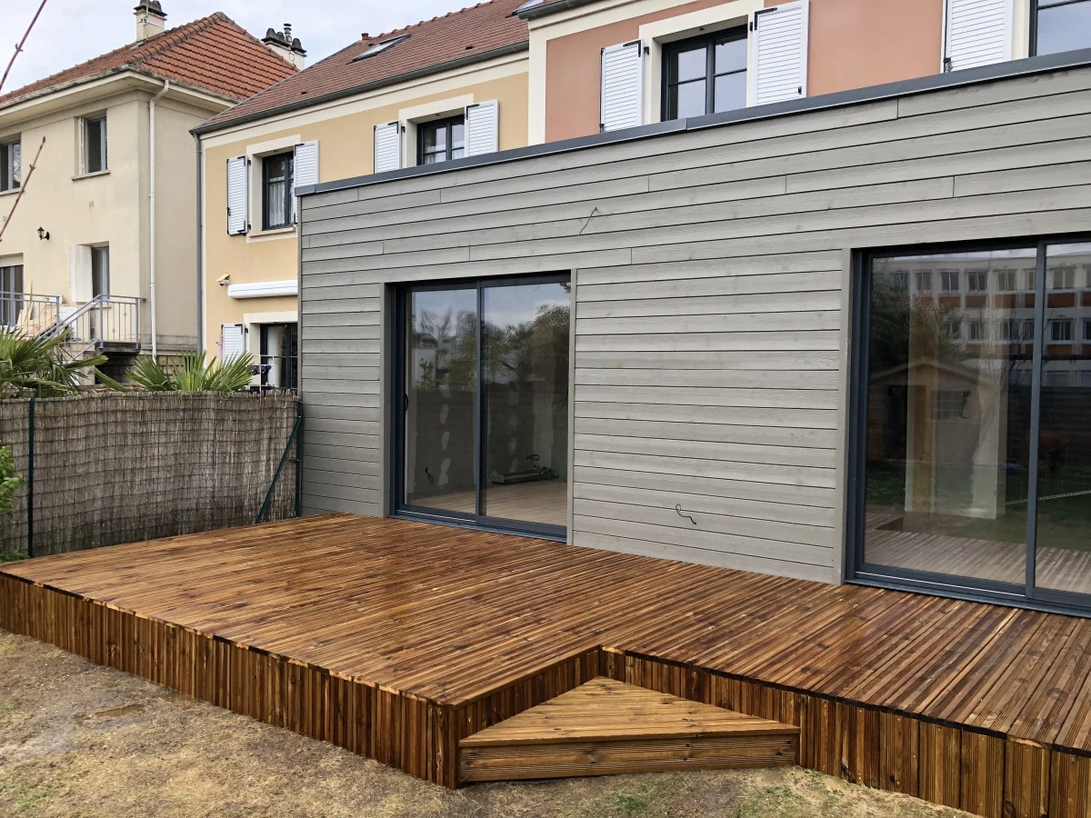 Construction de terrasses en bois